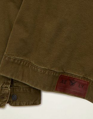 AE x Lamine Yamal Cropped Workwear Jacket - Olive
