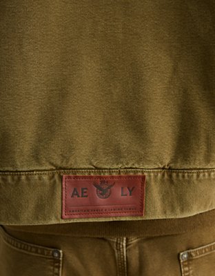 AE x Lamine Yamal Cropped Workwear Jacket - Olive