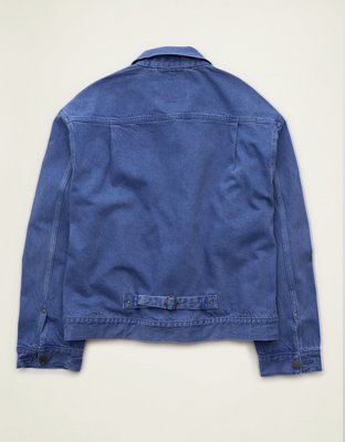 AE Relaxed Fit Denim Jacket - Ocean
