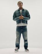 AE 19 Jean - Destroyed Dark Wash