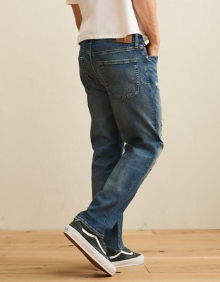 AE 19 Jean - Destroyed Dark Wash