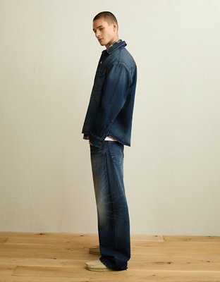 AE x Lamine Yamal Ultra Baggy Jean - Light Wash