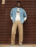 AE Flex Loose Lived-In Khaki Pant - Light Khaki