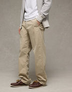 AE Flex Loose Lived-In Khaki Pant - Light Khaki