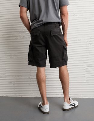AE 10" Flex Lived-In Cargo Short - Black