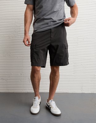 AE 10" Flex Lived-In Cargo Short - Black