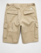 AE 10" Flex Lived-In Cargo Short - Khaki