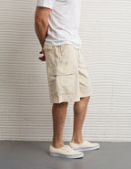 AE 13" Cargo Short - Light Gray