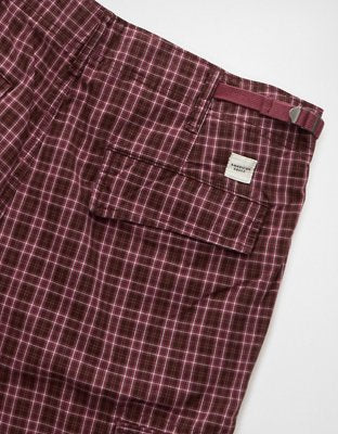AE 12" Lived-In Cargo Short - Magenta