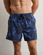 AE 5" Flex Swim Trunk - Dark Blue