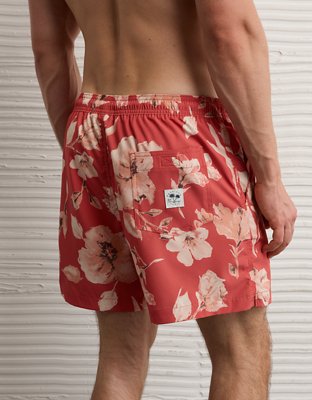 AE 5" Flex Swim Trunk - Brick Red