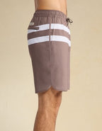 Fair Harbor Anchor 8" Swim Trunk - Brown