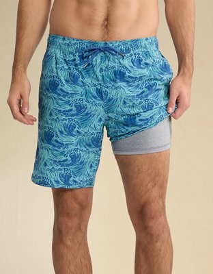 Fair Harbor Anchor 8" Swim Trunk - Aqua