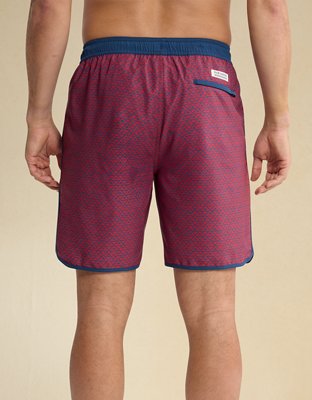 Fair Harbor Anchor 8" Swim Trunk - Red
