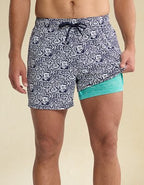 Fair Harbor Bungalow 5" Swim Trunk - Navy