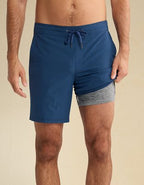 Fair Harbor Ozone 8" Boardshort - Rich Navy
