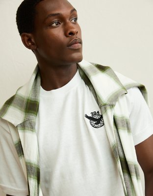 AE x Lamine Yamal Sweater T-Shirt - Destroyed White