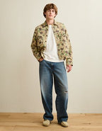 AE Boxy Fit Overshirt - Camo Green