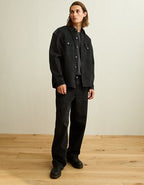 AE x Lamine Yamal Denim Overshirt - Black