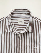AE x Lamine Yamal Poplin Button-Up Shirt - Coffee