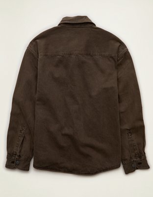 AE x Lamine Yamal Denim Overshirt - Brown