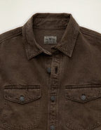 AE x Lamine Yamal Denim Overshirt - Brown