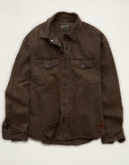 AE x Lamine Yamal Denim Overshirt - Brown