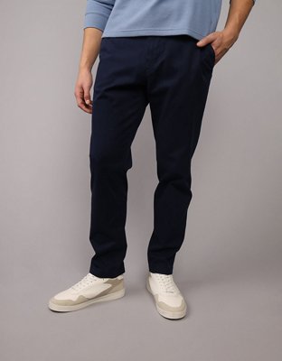 AE Flex Lived-In Athletic Fit Khaki Pant