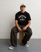 AE Standard Fit Graphic T-Shirt - Black