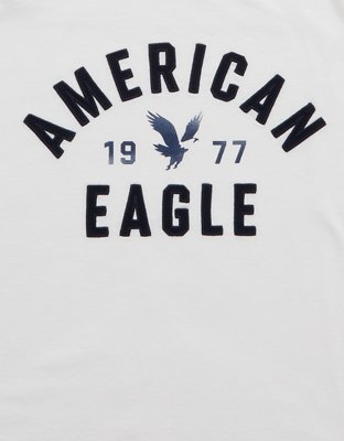 AE Standard Fit Graphic T-Shirt - White