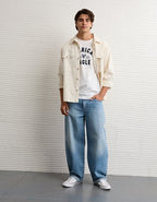 AE Standard Fit Graphic T-Shirt - White