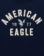 AE Standard Fit Graphic T-Shirt - Navy