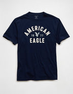 AE Standard Fit Graphic T-Shirt - Navy