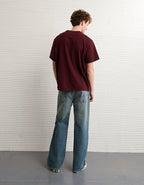 AE Standard Fit Graphic T-Shirt - Burgundy