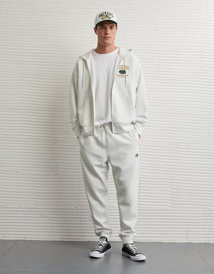 NFL Green Bay Packers Graphic Jogger - Frosty Cream