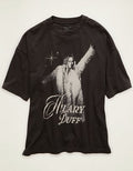 AE Boxy Fit Hilary Duff Graphic T-Shirt - Dusted Slate