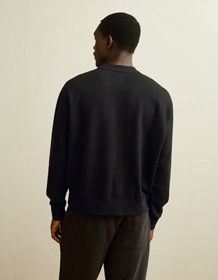 AE Lightweight Logo Sweatshirt - Black