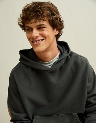 AE Laidback Luxe Heavyweight Hoodie - Dark Shadow
