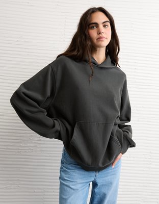 AE Laidback Luxe Heavyweight Hoodie - Dark Shadow