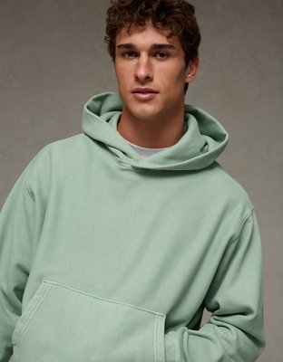 AE Laidback Luxe Heavyweight Hoodie - Washed Olive