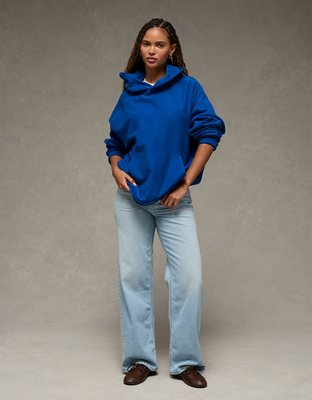 AE Laidback Luxe Heavyweight Hoodie - Cobalt