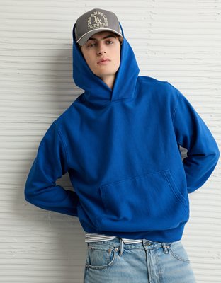 AE Laidback Luxe Heavyweight Hoodie - Cobalt