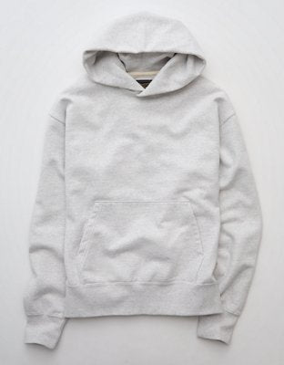 AE Laidback Luxe Heavyweight Hoodie - Heather Frost