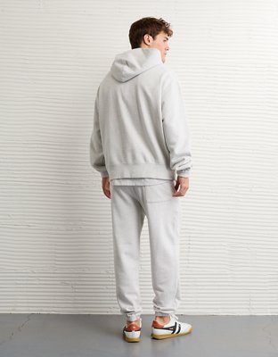 AE Laidback Luxe Heavyweight Hoodie - Heather Frost
