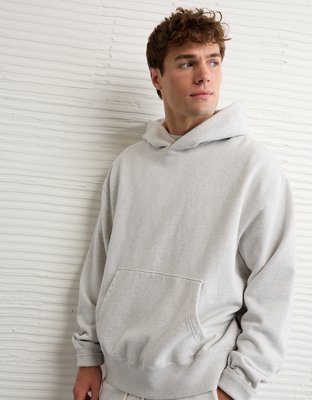 AE Laidback Luxe Heavyweight Hoodie - Heather Frost