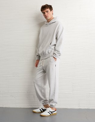 AE Laidback Luxe Heavyweight Hoodie - Heather Frost