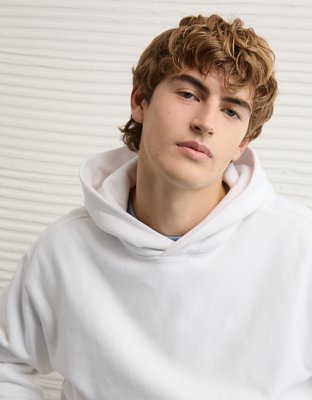 AE Laidback Luxe Heavyweight Hoodie - White