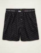 AE x Lamine Yamal Classic Stretch Cotton Boxer - Black Slash