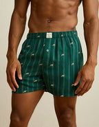 AEO Men's Flannel Pocket Boxer Short - Pine