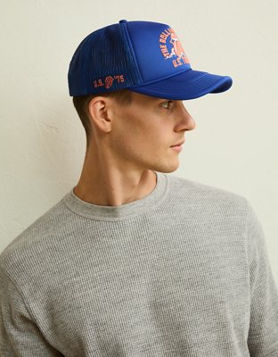 AE Rolling Stones Trucker Hat - Blue